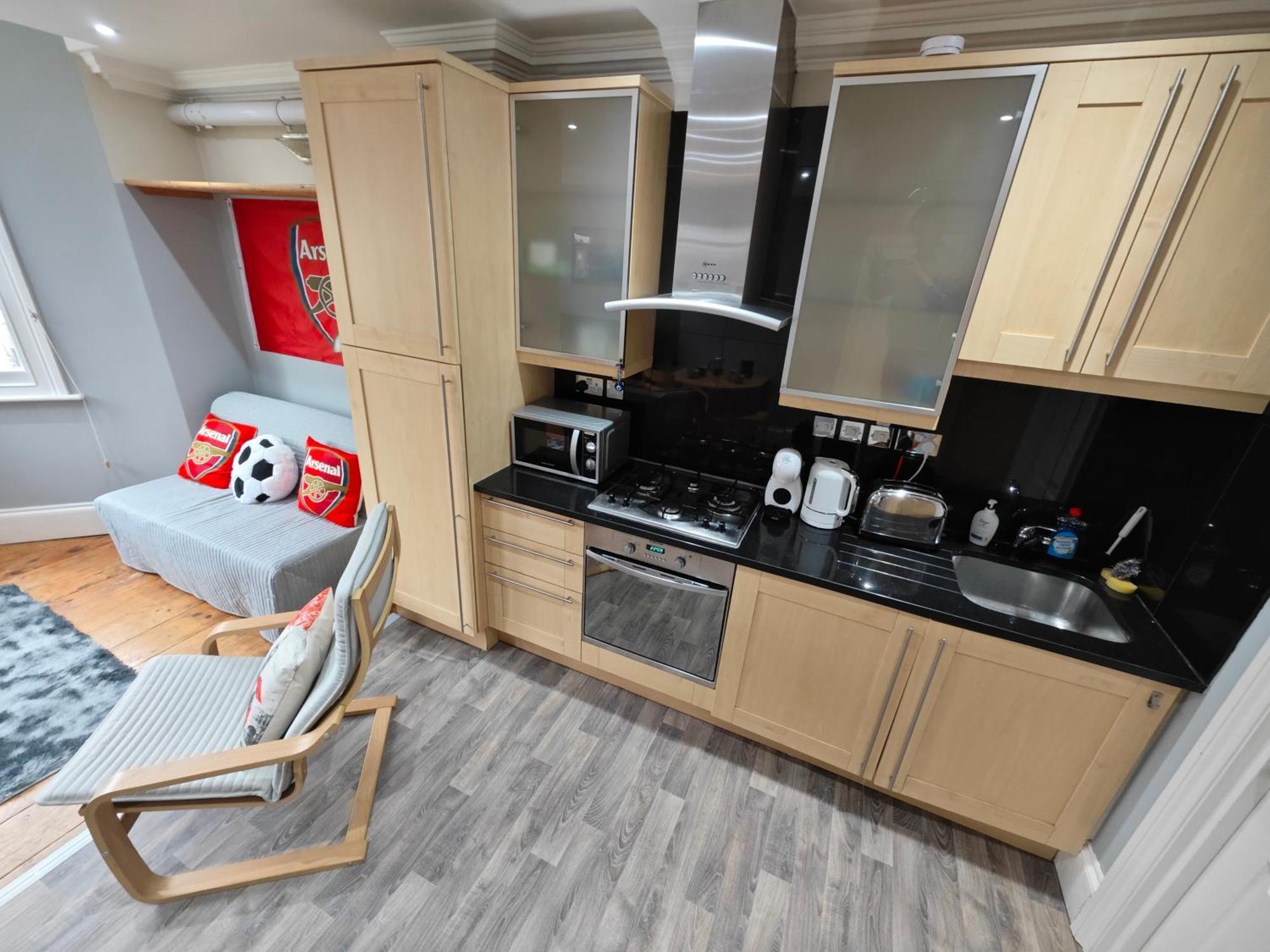 Lovely 1 Bedroom Flat In Finsbury Park/Emirates Stadium London Exteriör bild